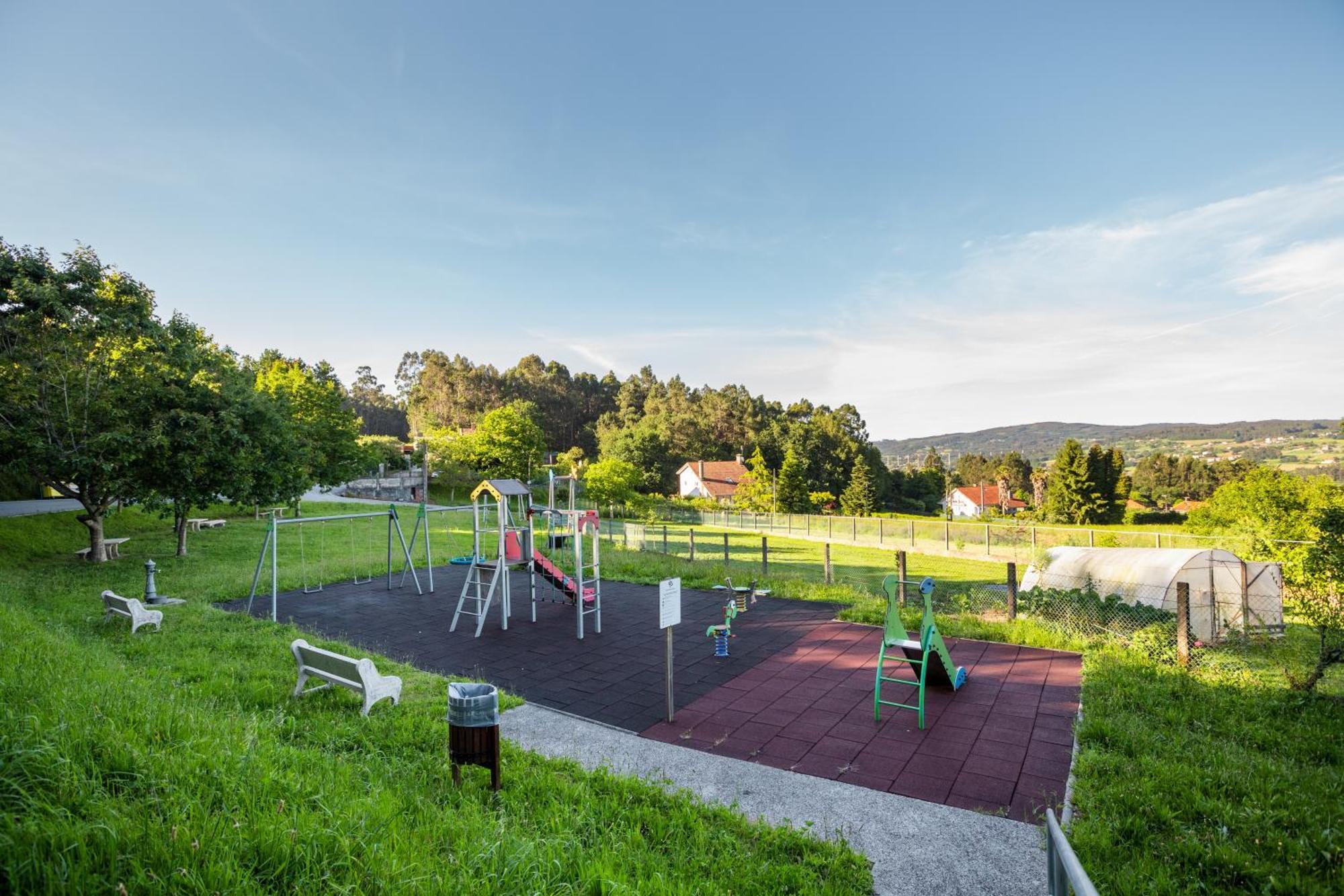 Villa Con Piscina Y Jardin, Santiago De Compostela Teo Esterno foto